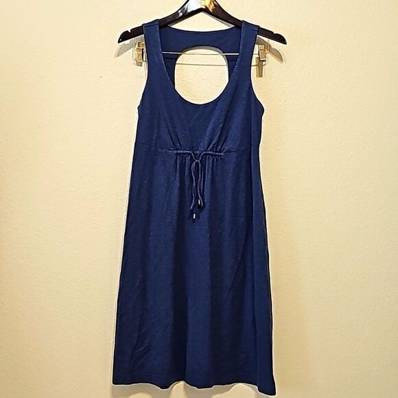 Relax by Tommy Bahama blue cotton Dress Size S - Picture 1 of 7